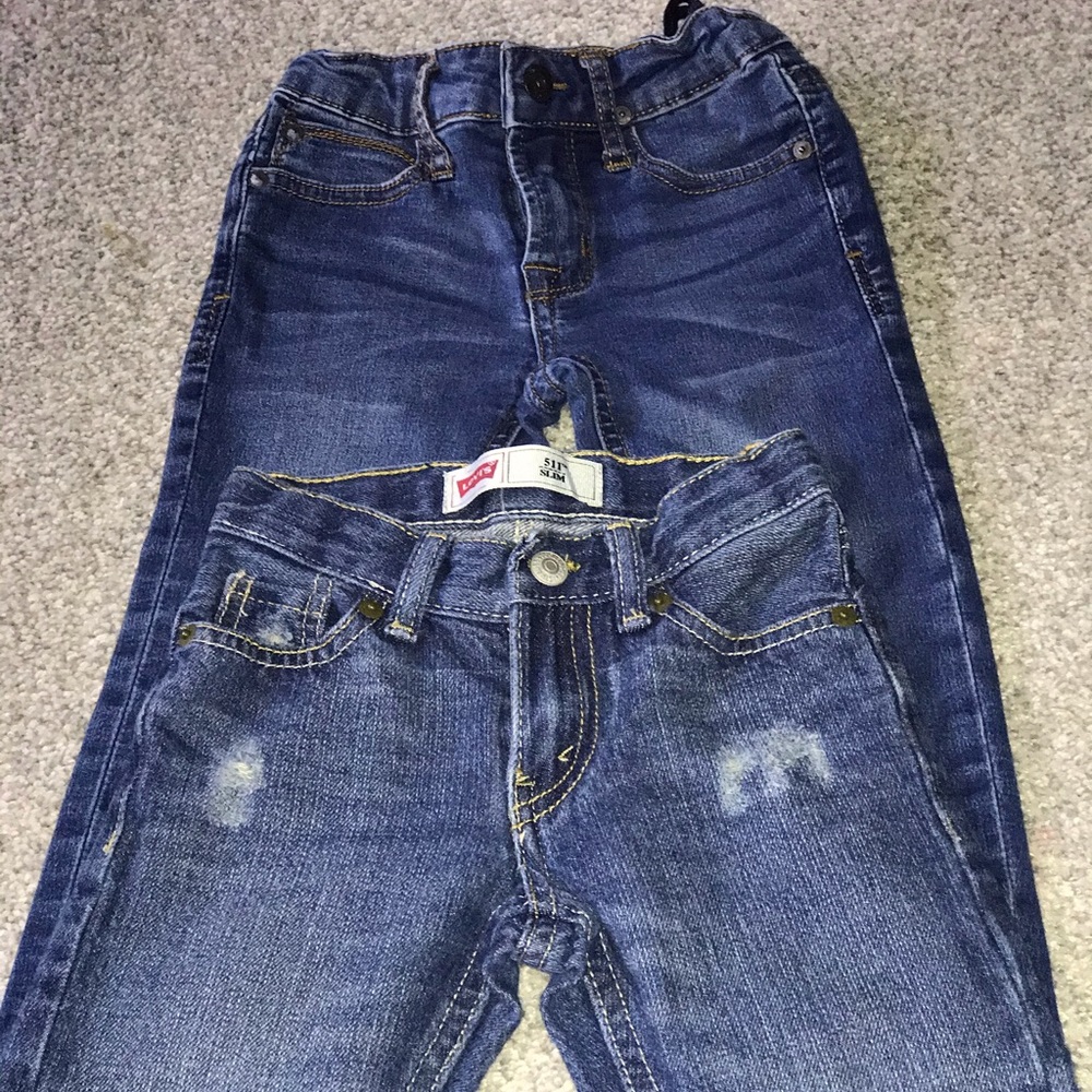 Levi’s Jeans + Hudson jeans size 2T